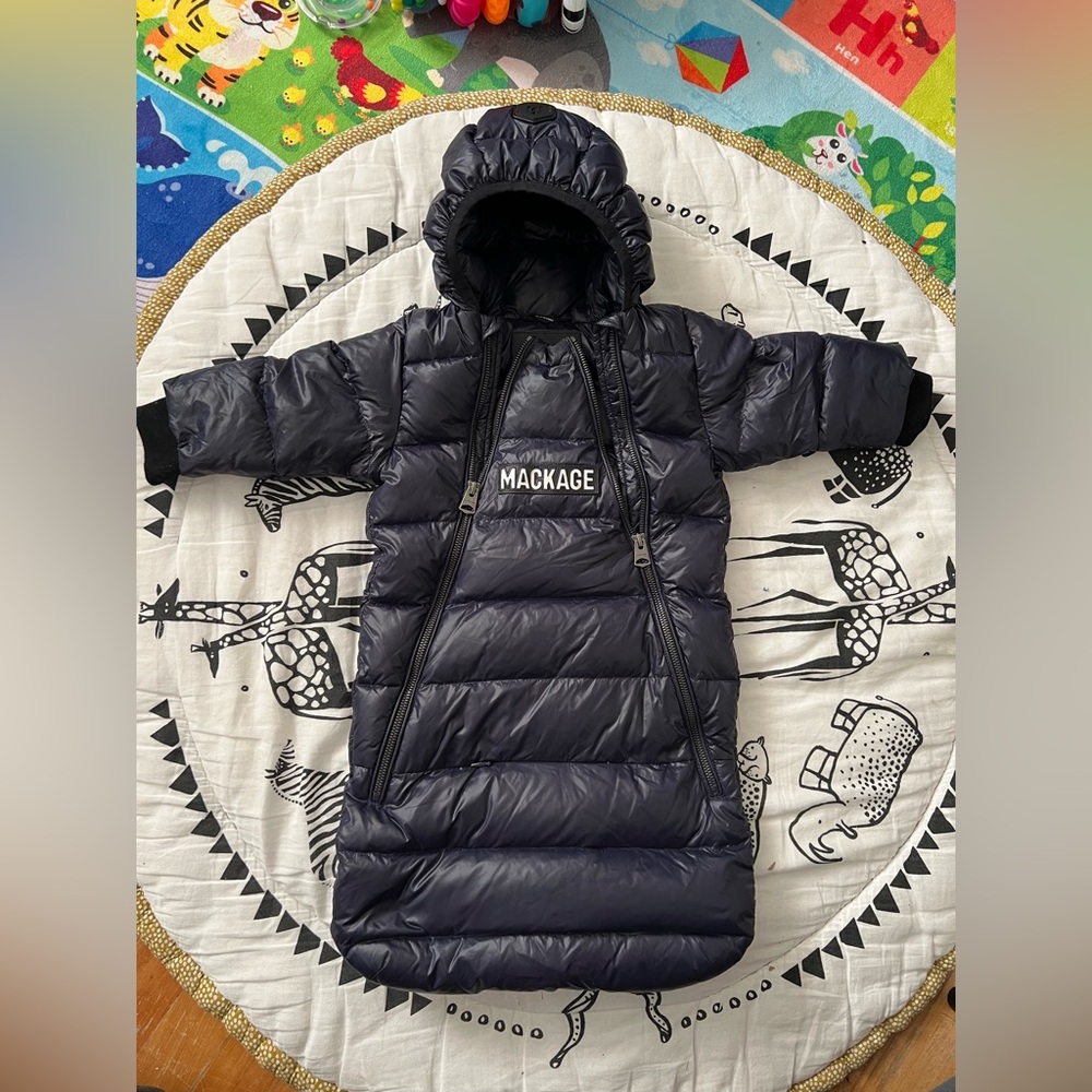 Mackage Allie down bunting snowsuit for babies - Size 3-6 months